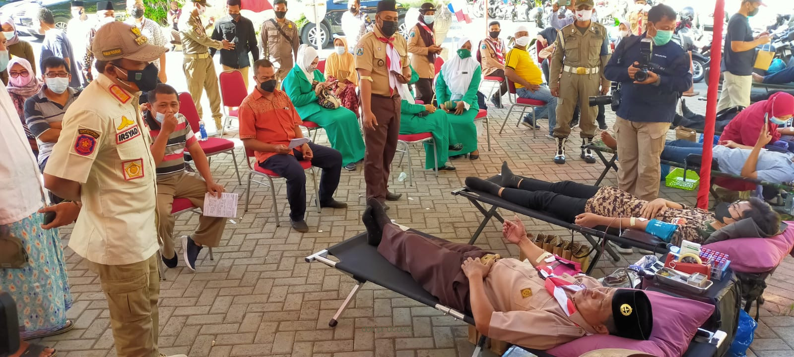17 Pendonor Plasma Konvalesen dan 76 Pendonor Darah Meriahkan HUT Kemerdekaan RI di Kabupaten Pasuruan 