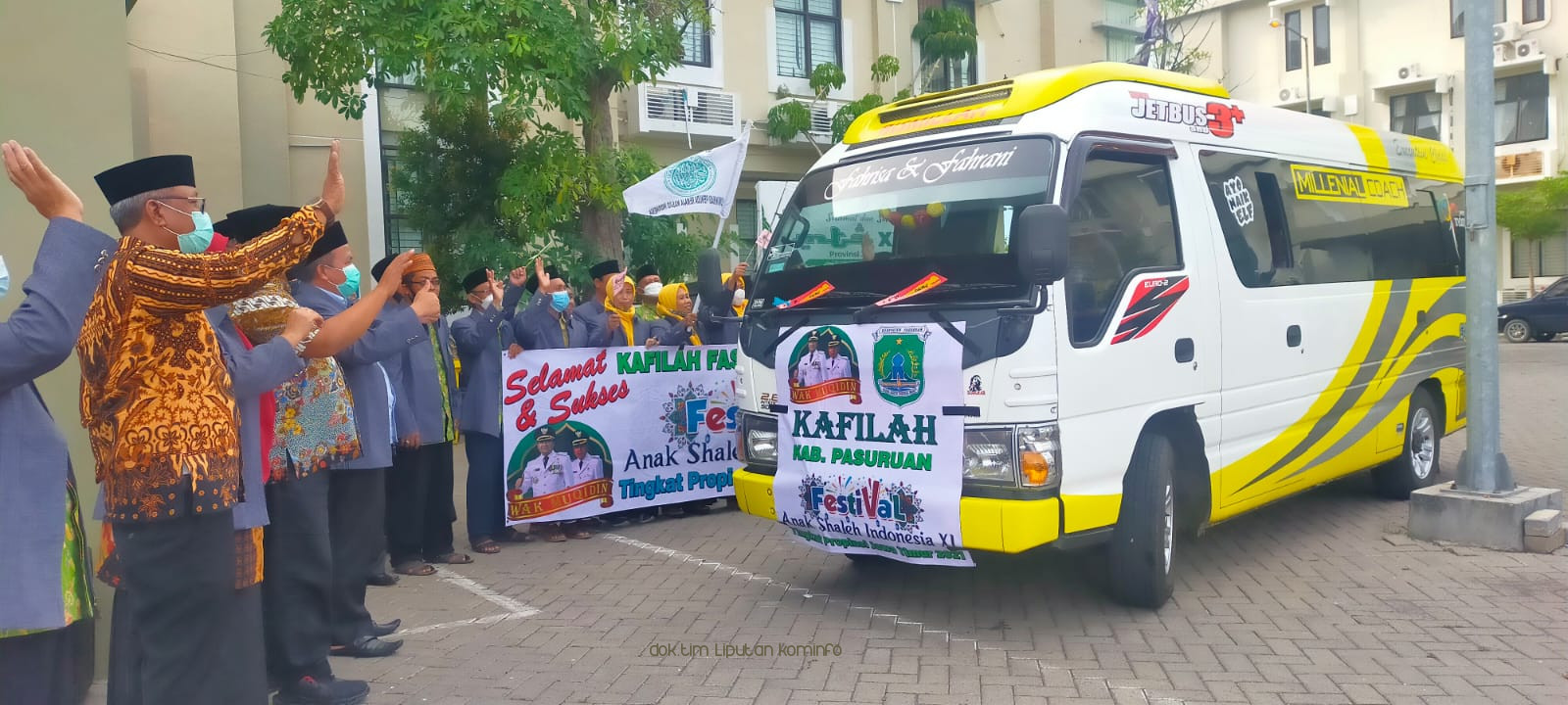 Target Juara, 33 Kafilah Kabupaten Pasuruan Ikuti Festival Anak Sholeh Jawa Timur ke XI