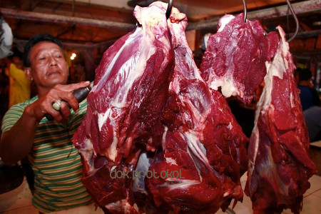 Stok Daging di Kabupaten Pasuruan Sampai Lebaran, Aman
