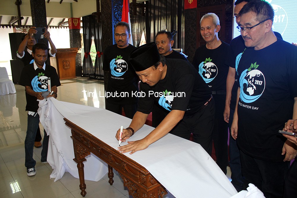 Deklarasi Selamatkan Sumber Daya Air di Kabupaten Pasuruan 