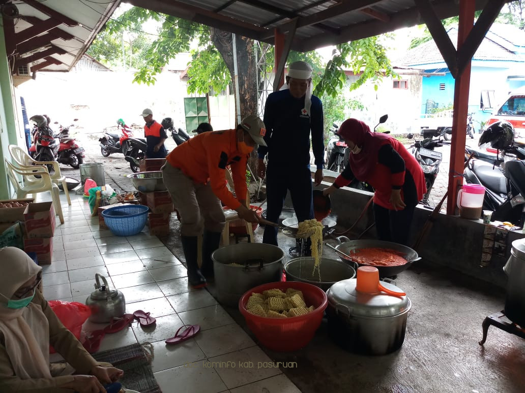Pemkab Pasuruan Siapkan Dapur Umum Untuk Warga Terdampak Banjir