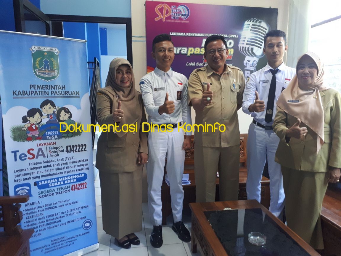 Siap Tampung Permasalahan Anak, Kominfo Kabupaten Pasuruan Launching TeSA 4742222