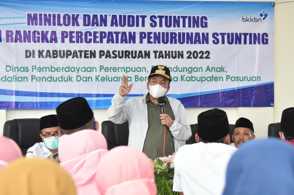Edukasi Pencegahan Stunting di Kecamatan Lumbang, Wakil Bupati Minta Bidan Desa Dampingi Calon Pengantin