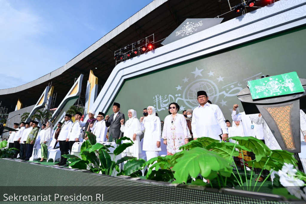 Hadiri Resepsi Harlah 1 Abad. Presiden Jokowi Puji NU Telah Beri Warna Luar Biasa Untuk Indonesia