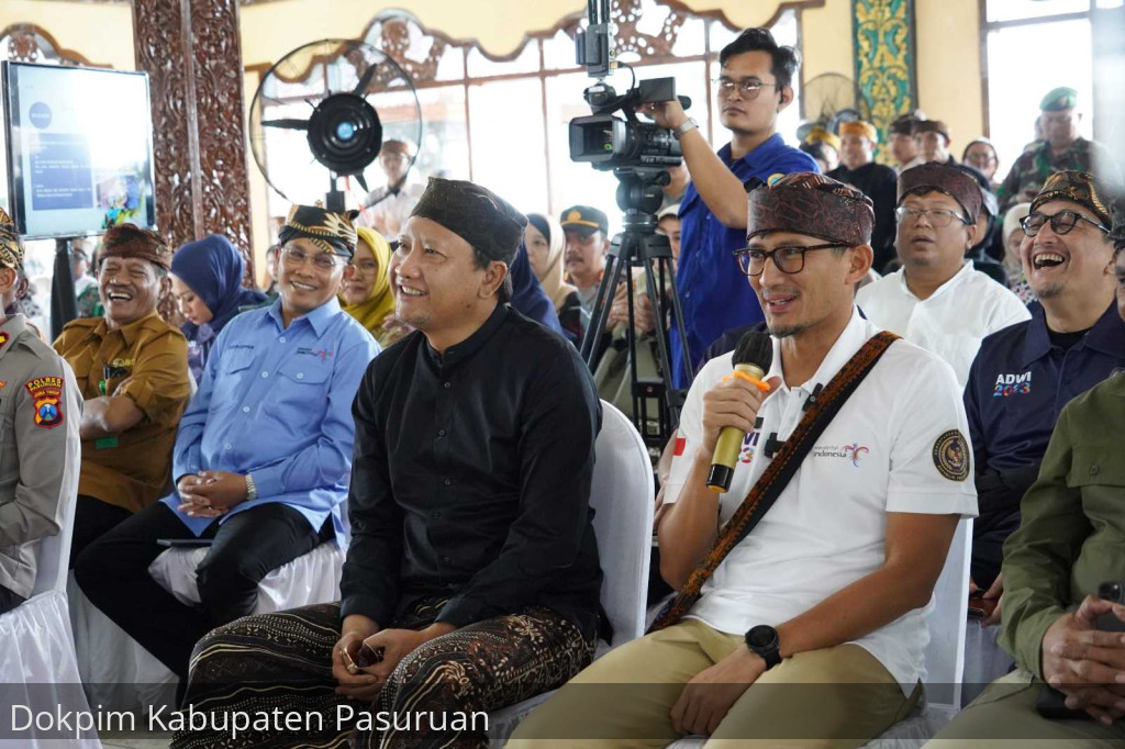 Menparekraf Optimis, Diferensiasi Desa Wisata Edelweiss Wonokitri Berpeluang Menang Dalam Anugerah Desa Wisata Indonesia 2023