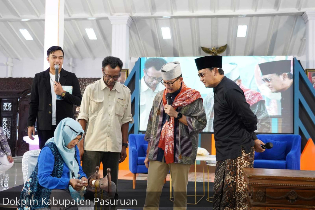 Keunikan Produk Kriya Handmade Pelaku Ekonomi Kreatif Kabupaten Pasuruan Berhasil Pikat Menparekraf