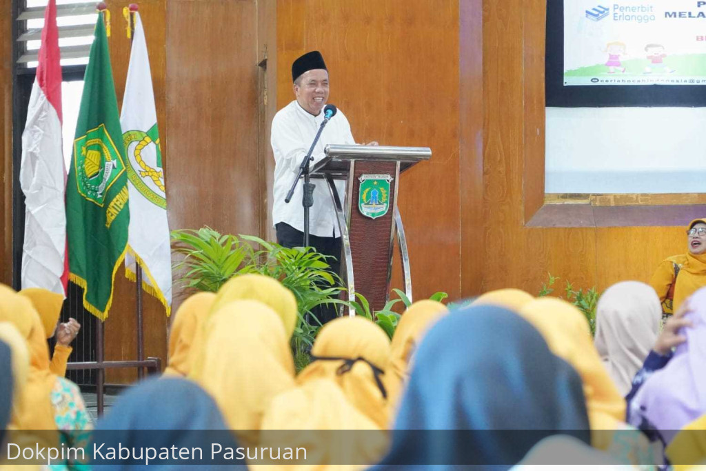 Halal Bihalal PD IGRA Kabupaten Pasuruan, Wakil Bupati Ingatkan Kembali Peran Guru Sebagai Tenaga Pendidik