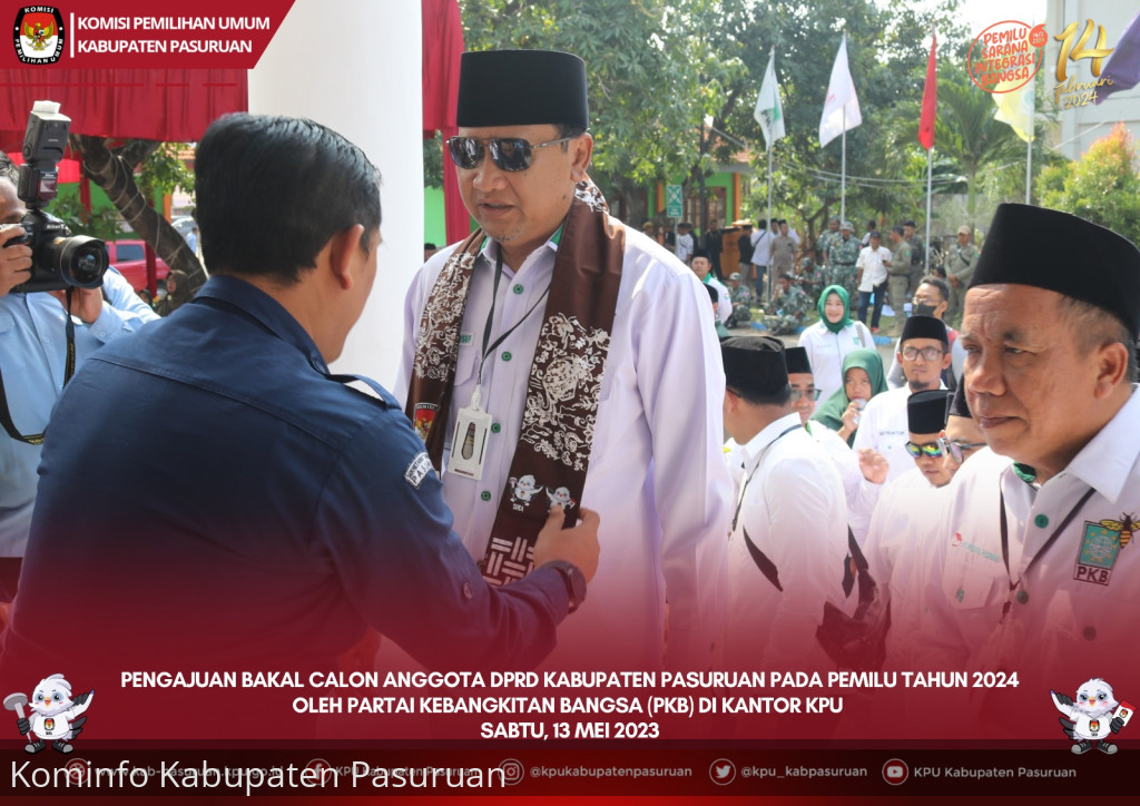 KPU Kabupaten Pasuruan Terima Berkas 746 Bacaleg Dari 18 Parpol Peserta Pemilu 2024