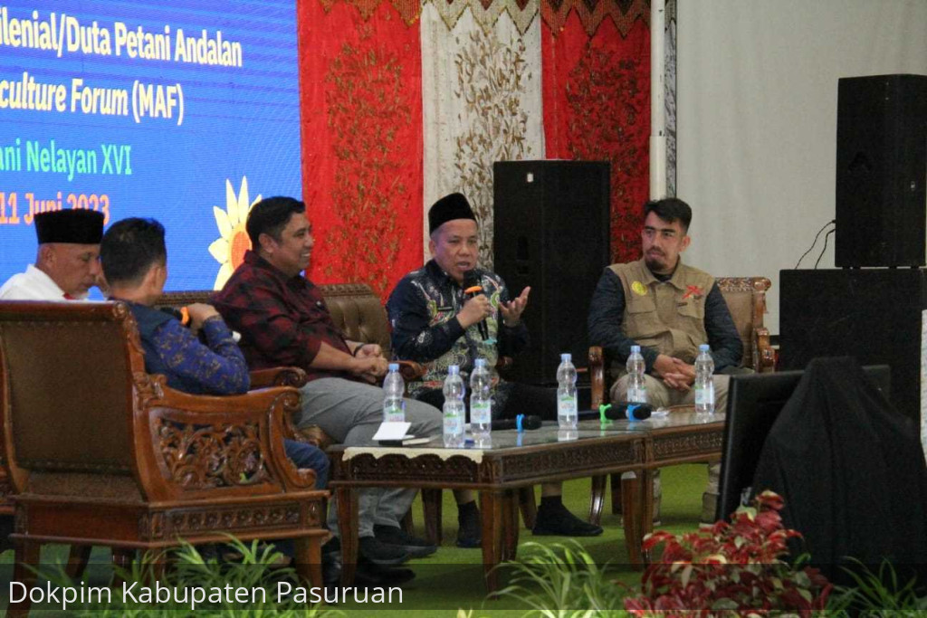 Wakil Bupati Optimis, Program YESS Mampu Lahirkan Petani Milenial Handal Di Kabupaten Pasuruan