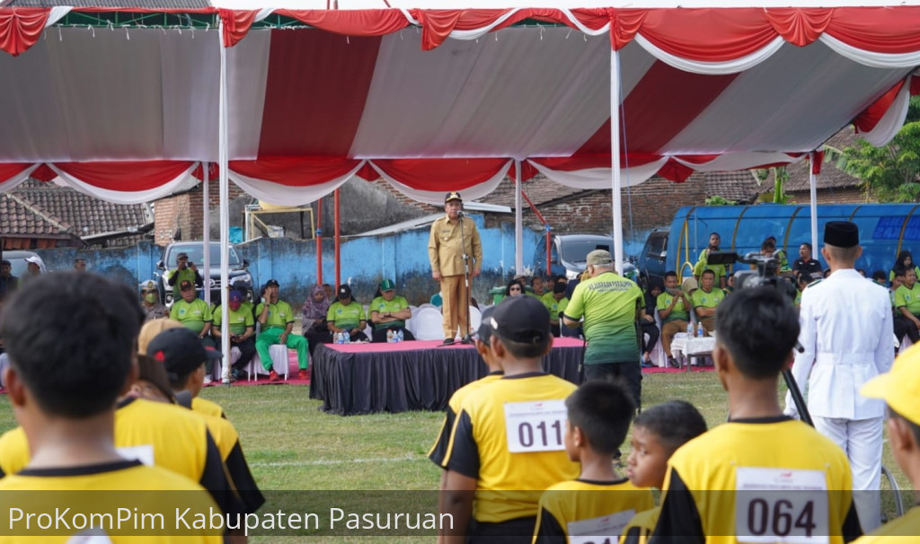 Buka Kejuaraan Paralimpik Kabupaten Pasuruan Tahun 2023, Plh. Bupati Pasuruan Serukan Sportivitas dan Kekompakan