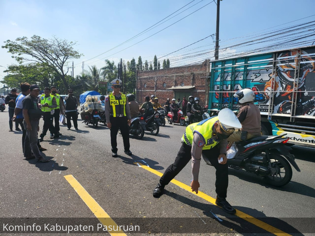 Kecelakaan Beruntun di Purwodadi. 2 Pengendara Motor Meninggal Dunia