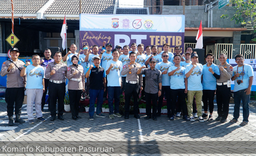 RT 7 Perum TPI Jadi RT Tertib Berlalu Lintas Kabupaten Pasuruan