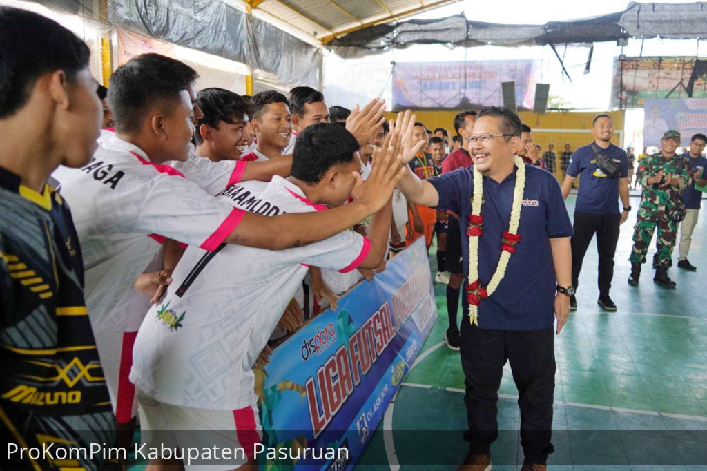 Tingkatkan Prestasi Keolahragaan, Pemkab Pasuruan Gelar Turnamen Futsal Antar Klub AFKAB