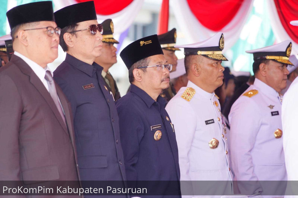 Wujud Sinergi Kolaborasi Solid, Pemkab Pasuruan Berpartisipasi Dalam Seremonial HUT TNI ke-78