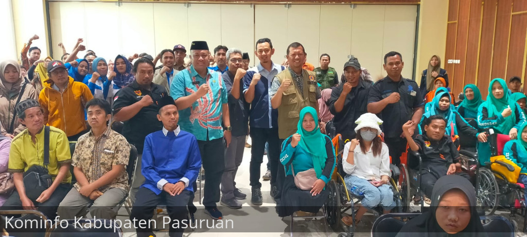 BPBD Kabupaten Pasuruan Ajari Penyandang Disabilitas Cara Hadapi Bencana