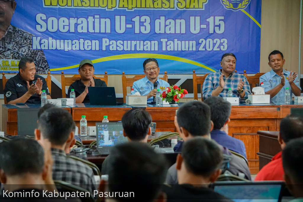 Askab PSSI Pasuruan Gelar Workshop SIAP