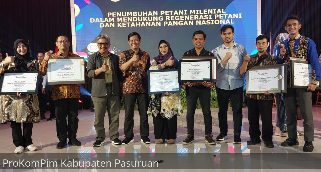 Selamat, Pemkab Pasuruan Raih Dua Penghargaan District Implementation Team Dari Kementerian Pertanian
