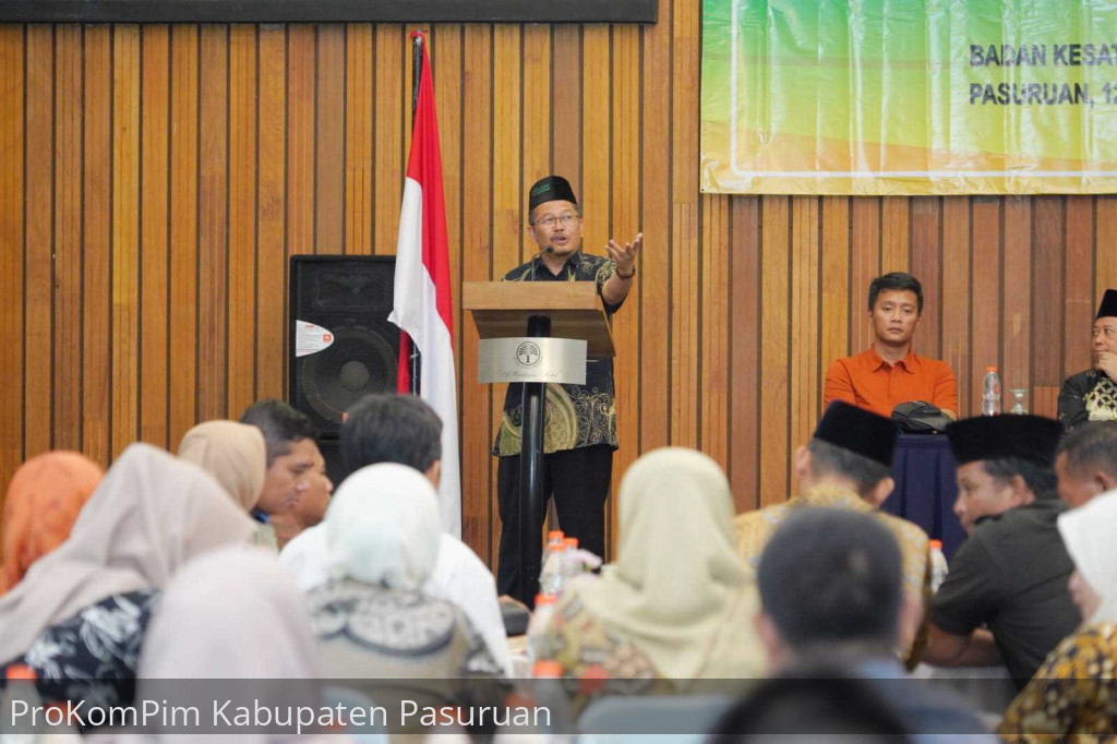 Pj. Bupati Andriyanto: Mari Saling Jaga Persatuan dan Toleran, Dukung Pemilu Serentak 2024 Dengan Pengamalan Pancasila