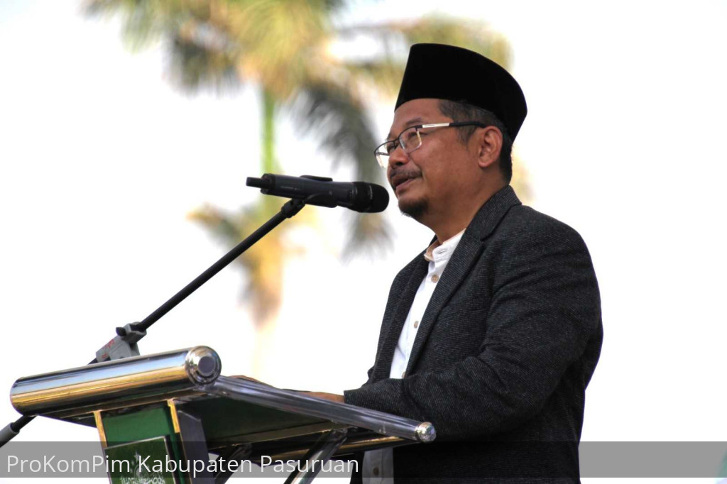 Hadir Dalam Istighosah Kubro, Pj. Bupati Pasuruan Ajak Warga Nadliyin Jaga Kondusifitas Jelang Pemilu dan Pilkada Serentak 2024