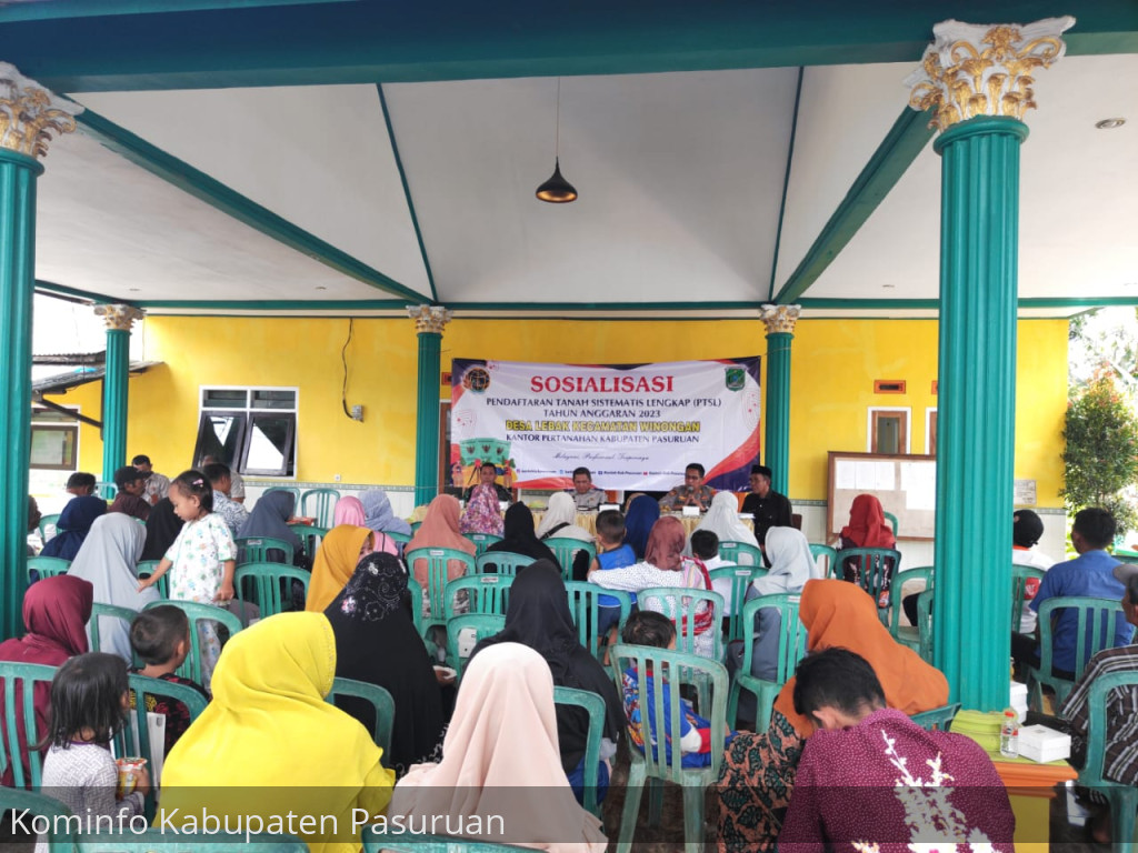 BPN Kabupaten Pasuruan Selesaikan 44.415 Sertifikat Program PTSL