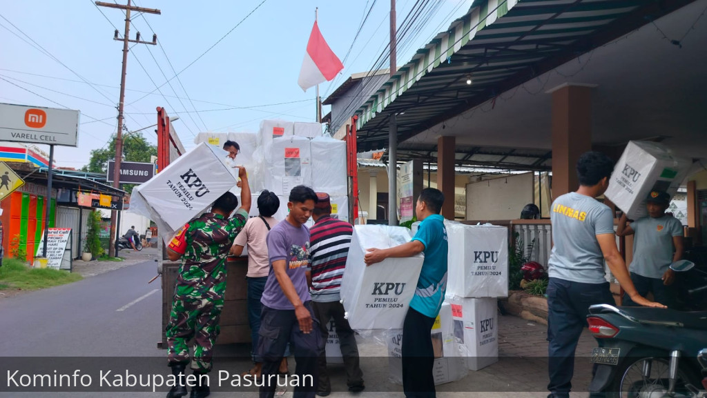 Persiapan Rekapitulasi Penghitungan Surat Suara. 40.545 Kotak Suara dan Bilik Suara Sudah Dikembalikan ke Kecamatan