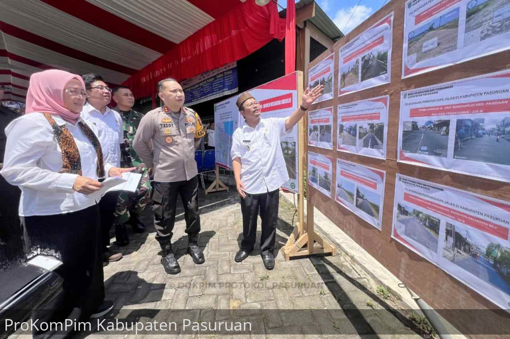 Resmikan Pekerjaan Rekonstruksi Pembangunan Jalan Kabupaten, Pj. Bupati Andriyanto Tekankan Pentingnya Pembangunan Berdampak
