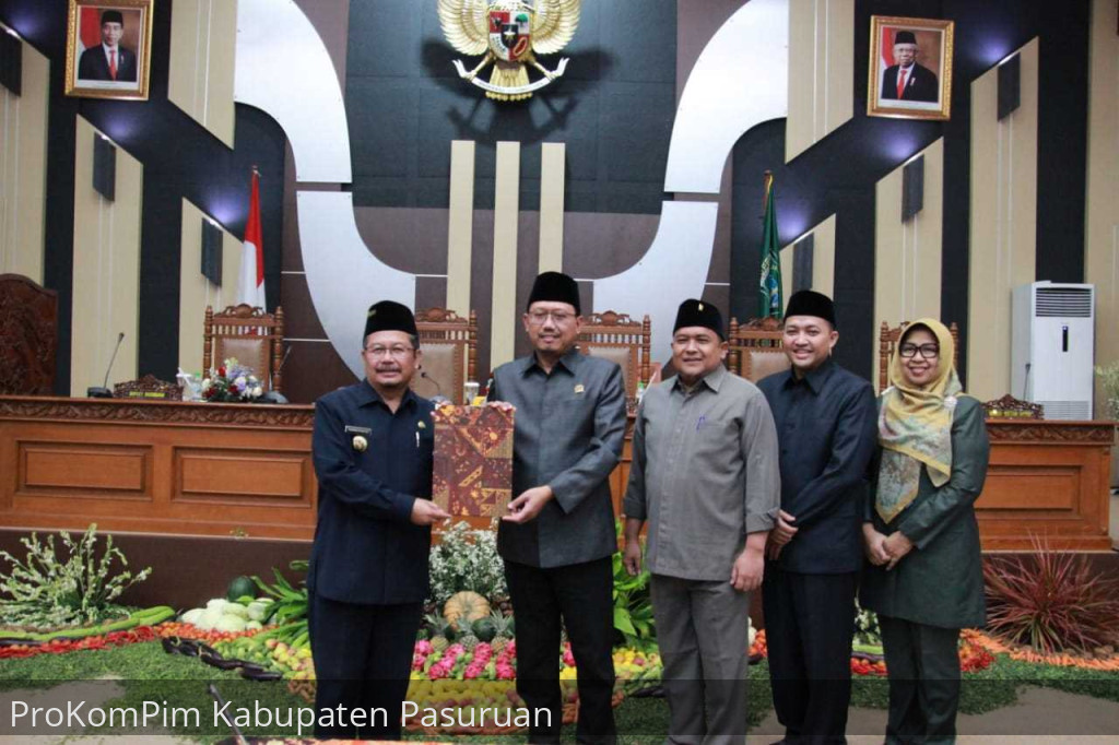 Pj. Bupati Andriyanto Apresiasi Rekomendasi DPRD Kabupaten Pasuruan Terhadap LKPJ Bupati TA 2023
