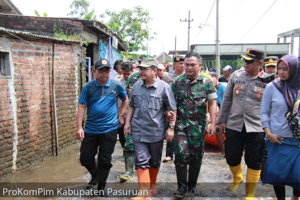 Cuaca Ekstrem, Pj. Bupati Pasuruan Himbau Masyarakat Waspadai Penyakit Pasca Banjir