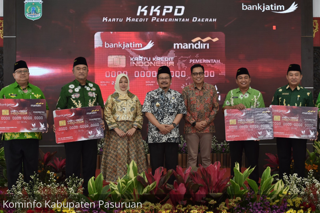 Pj Bupati Andriyanto Launching Kartu Kredit Pemerintah Daerah
