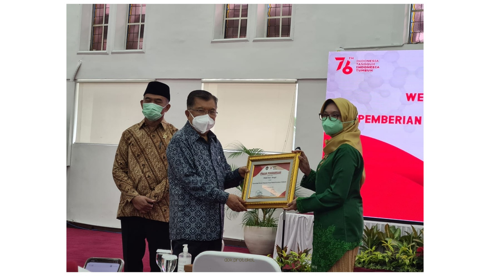 RSUD Bangil Raih Penghargaan sebagai Rumah Sakit Pengguna Plasma Konvalesen Terbanyak di Indonesia