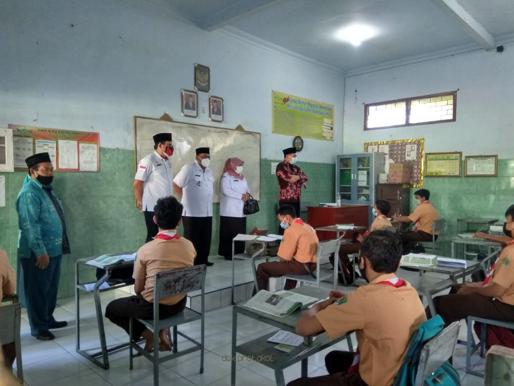 Ribuan Sekolah di Kabupaten Pasuruan Mulai Gelar Pembelajaran Tatap Muka