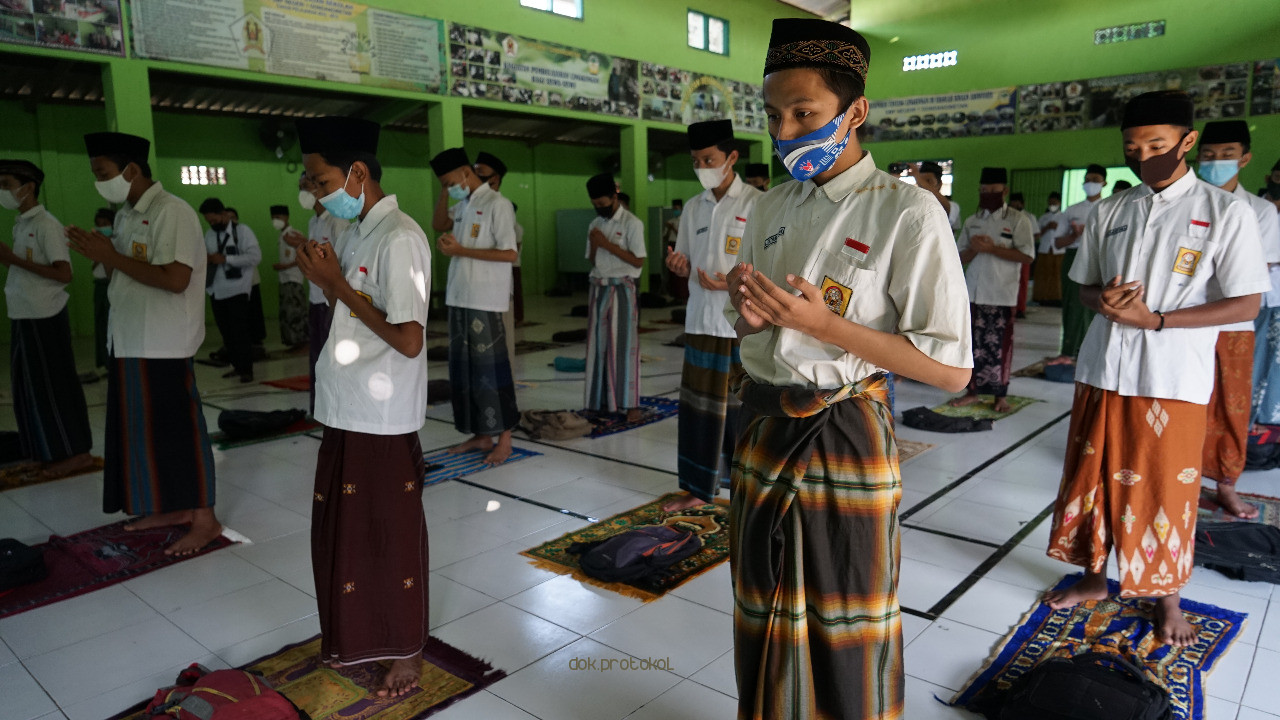 59 SMP di Kabupaten Pasuruan Lakukan Simulasi Uji Coba Pembelajaran Tatap Muka