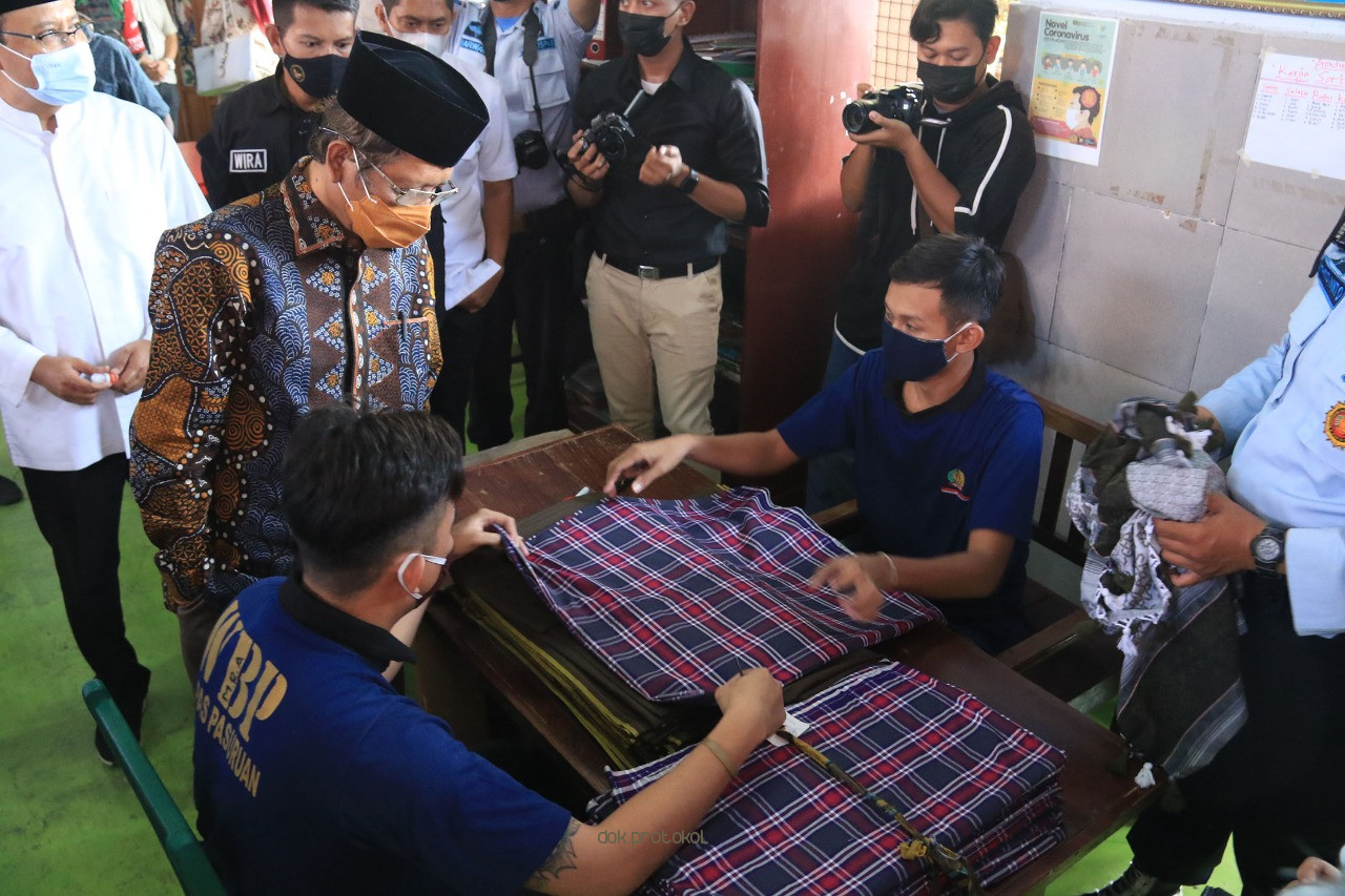 Menko Polhukam, Mahfud MD Jadikan Lapas Pasuruan Sebagai Pilot Project Lapas Terintegrasi 