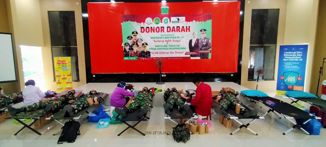 Kejaksaan Negeri Kabupaten Pasuruan Gelar Donor Darah 