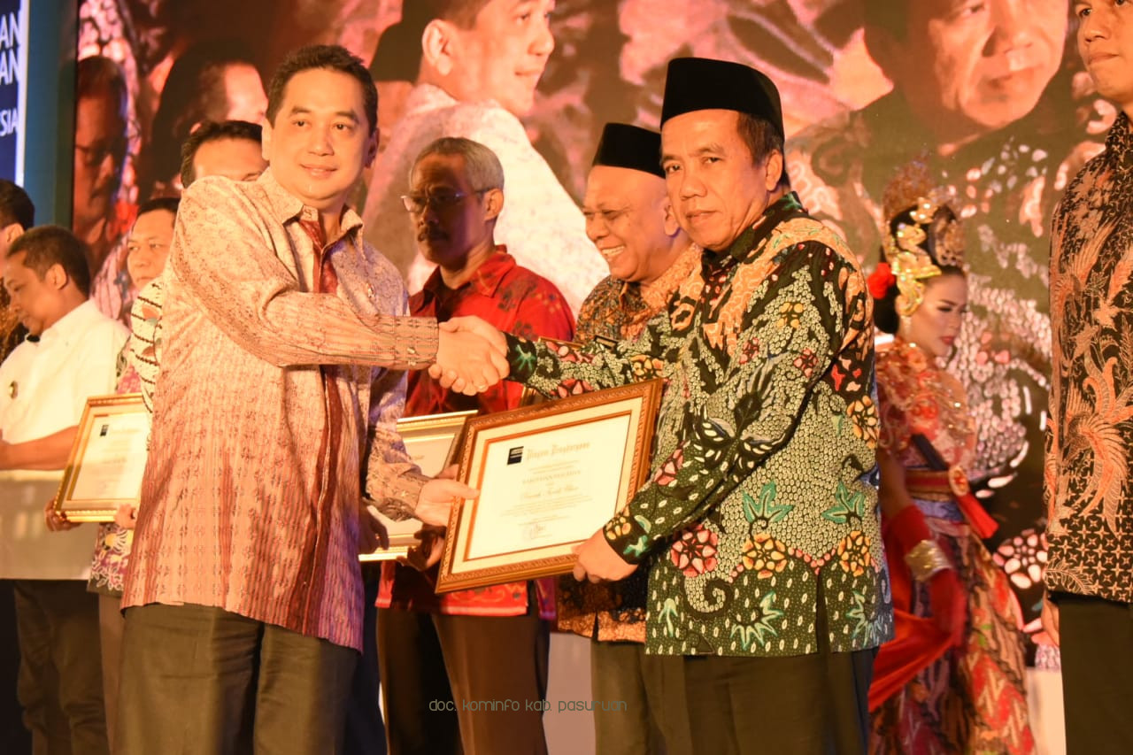 Kabupaten Pasuruan Raih Penghargaan Daerah Tertib Ukur 2019