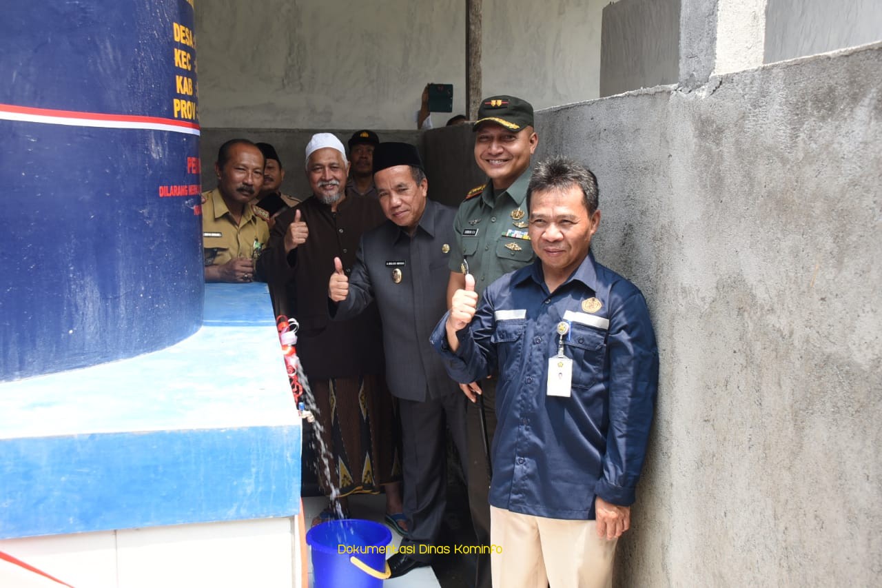 Kementrian ESDM Beri Bantuan 3 Sumur Bor Bagi Masyarakat Kecamatan Kraton