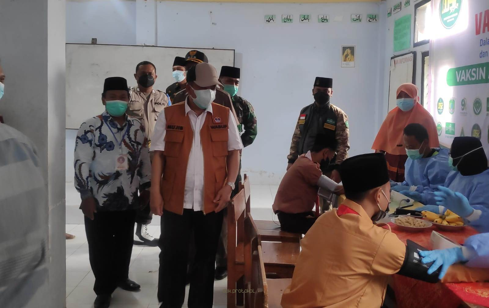 Vaksinasi Di Beberapa Desa Dengan Kasus Aktif Covid-19, Ikhtiar Pemkab Pasuruan Akhiri Pandemi 
