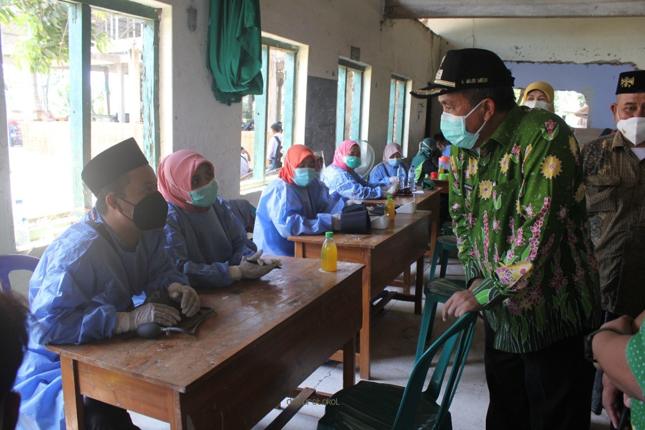 Wabup: Pemerintah Berkomitmen Mempercepat Vaksinasi di Kabupaten Pasuruan Melalui Pondok Pesantren