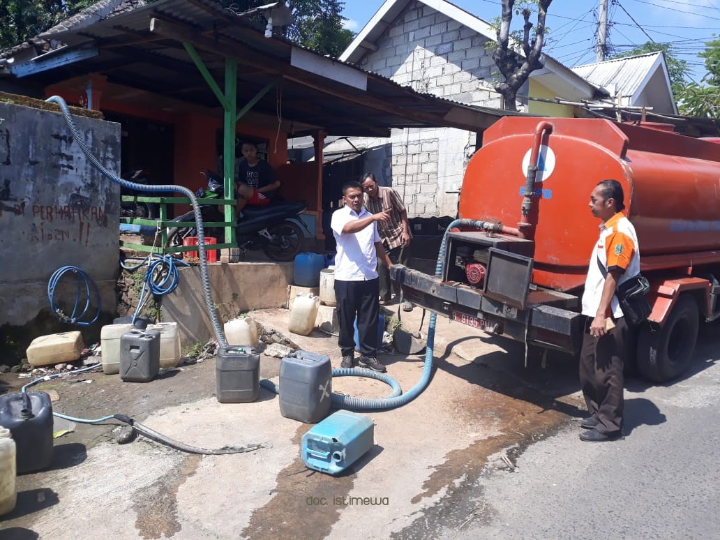 Per Hari Ini, Pemkab Pasuruan Dropping Air Bersih ke 5 Desa Rawan Kekeringan