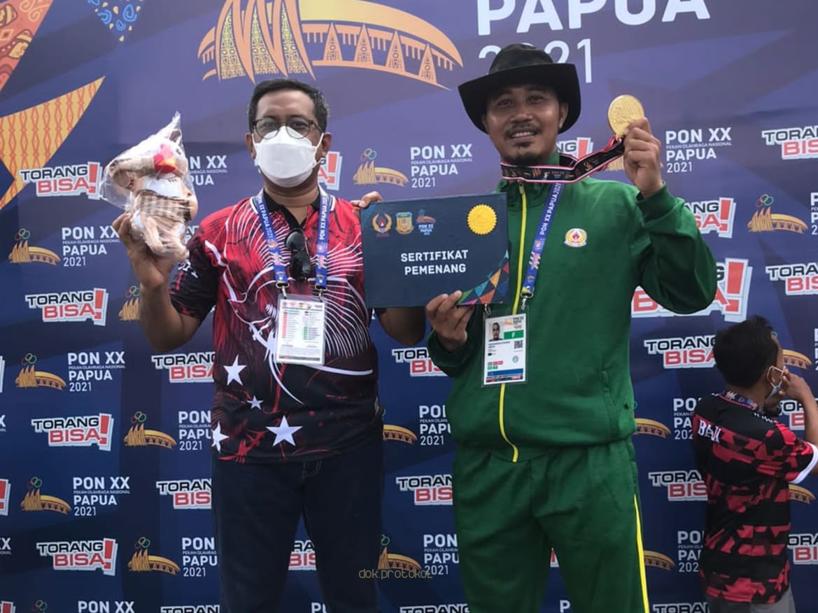 Mohammad Syamsul Arifin, Atlet Selam Kabupaten Pasuruan Sumbang Emas di PON XX Papua