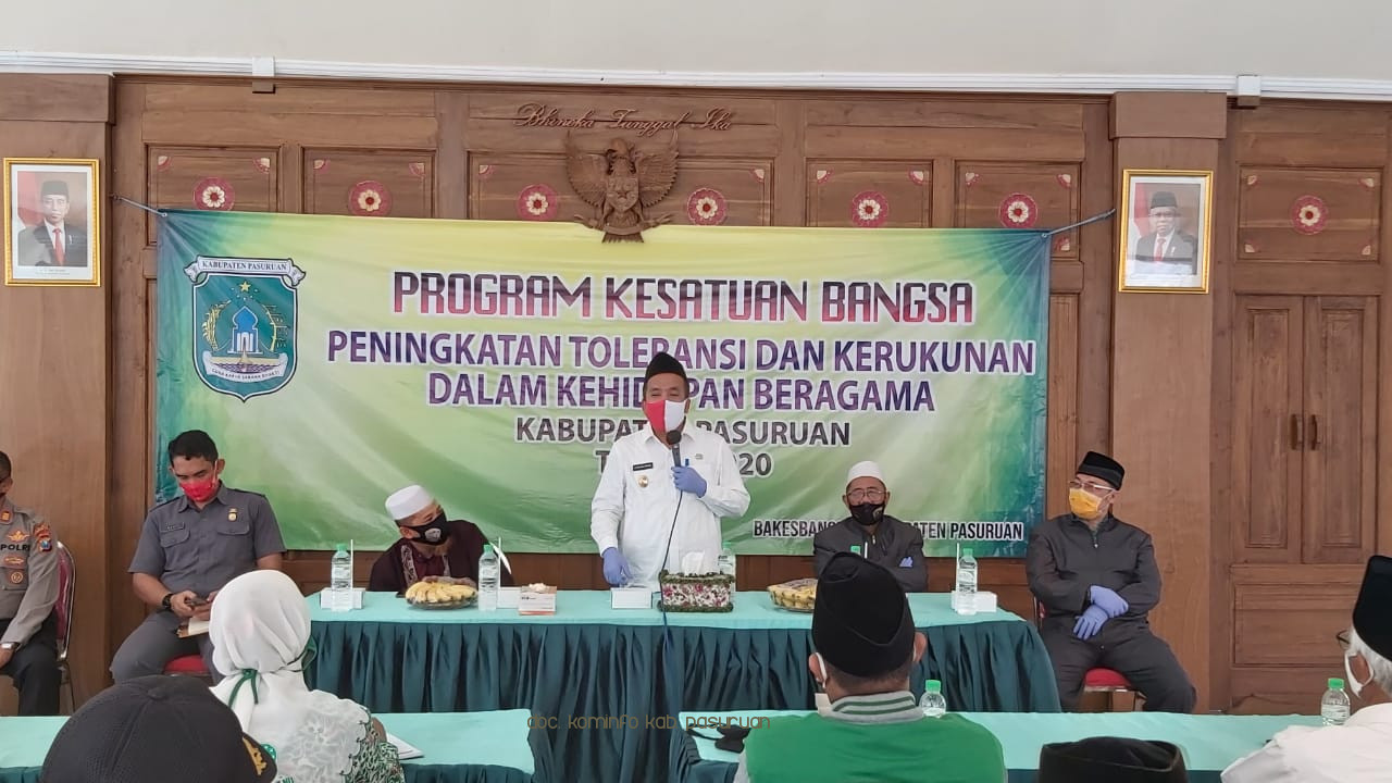 Wakil Bupati Pasuruan, KH Mujib Imron Ingatkan Pentingnya Toleransi dan Kerukunan Antar Umat Beragama 