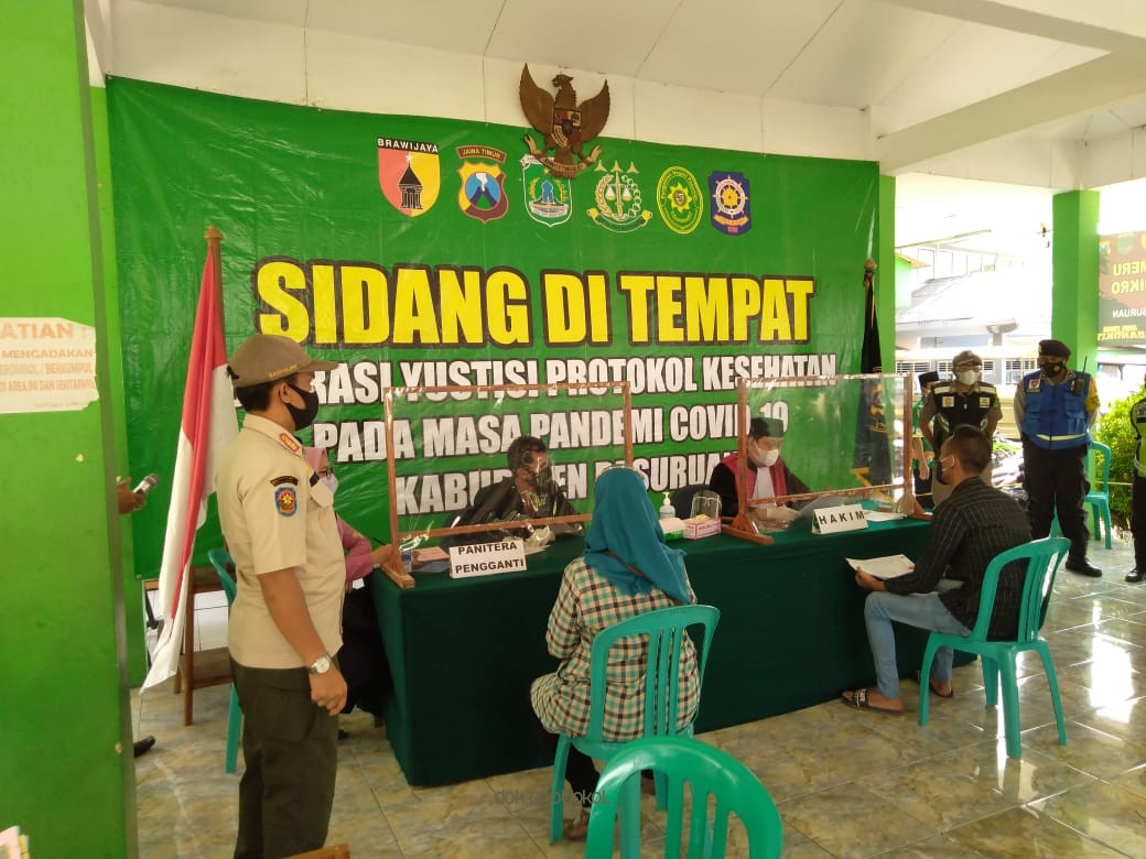 Langgar Aturan PPKM Darurat, 23 Pemilik Rumah Makan di Kabupaten Pasuruan Didenda Mulai Rp 250 ribu-Rp 5 juta 