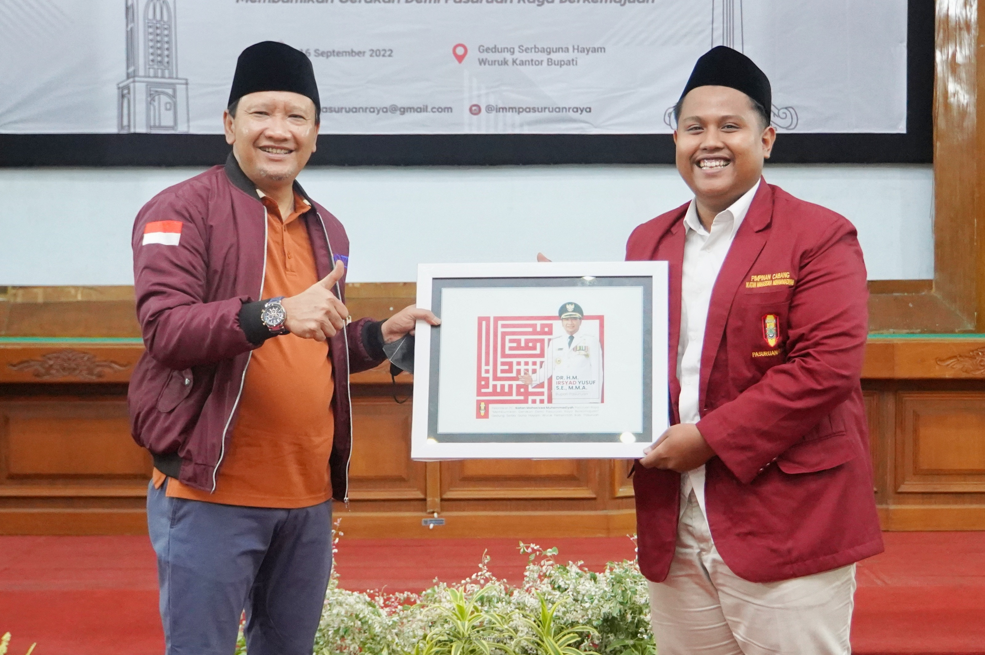Bupati Ajak Ikatan Mahasiswa Muhammadiyah Berkolaborasi Dan Berkontribusi Dalam Pembangunan   