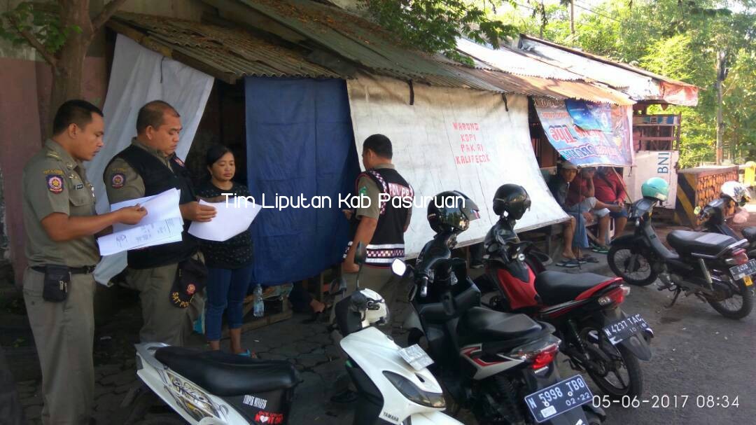 Meski Bandel, Satpol PP Kabupaten Pasuruan Terus Razia Warung Makanan Yang Buka Usaha Sebelum Jam 3 Sore