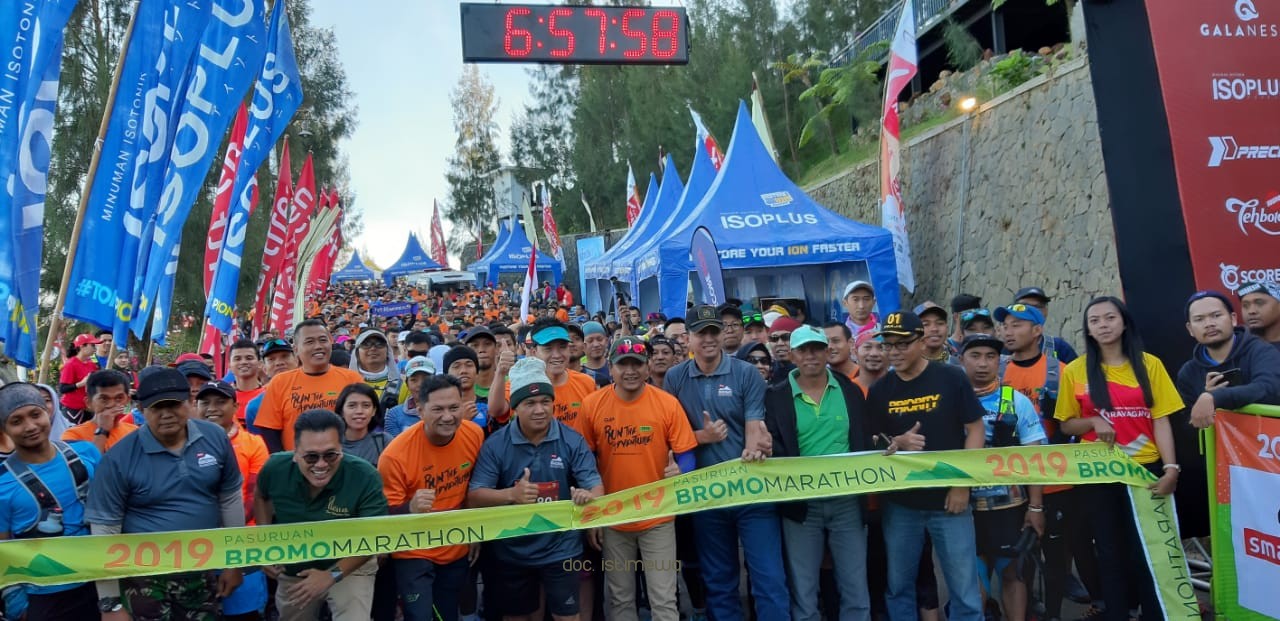 1759 Pelari dari 30 Negara Ramaikan Bromo Marathon 2019