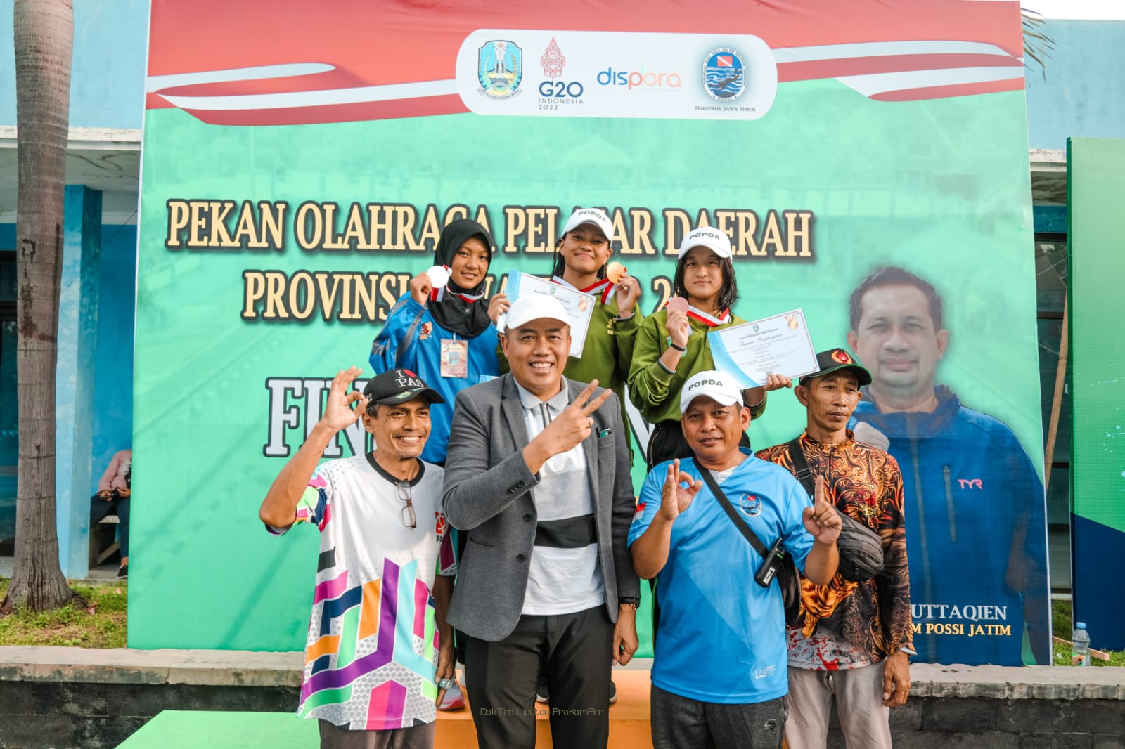 Selam Kabupaten Pasuruan Juara Umum POPDA Jatim 2022