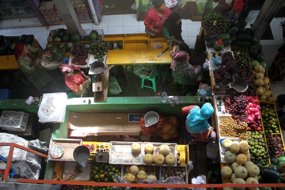 Digempur Retail Modern, Pasar Desa Ngopak Tetap Jadi Idola