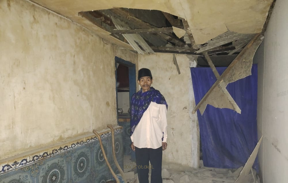 39 Rumah dan 3 Masjid di Kabupaten Pasuruan Rusak Akibat Gempa di Blitar. Pemkab Salurkan Bantuan Kedaruratan 