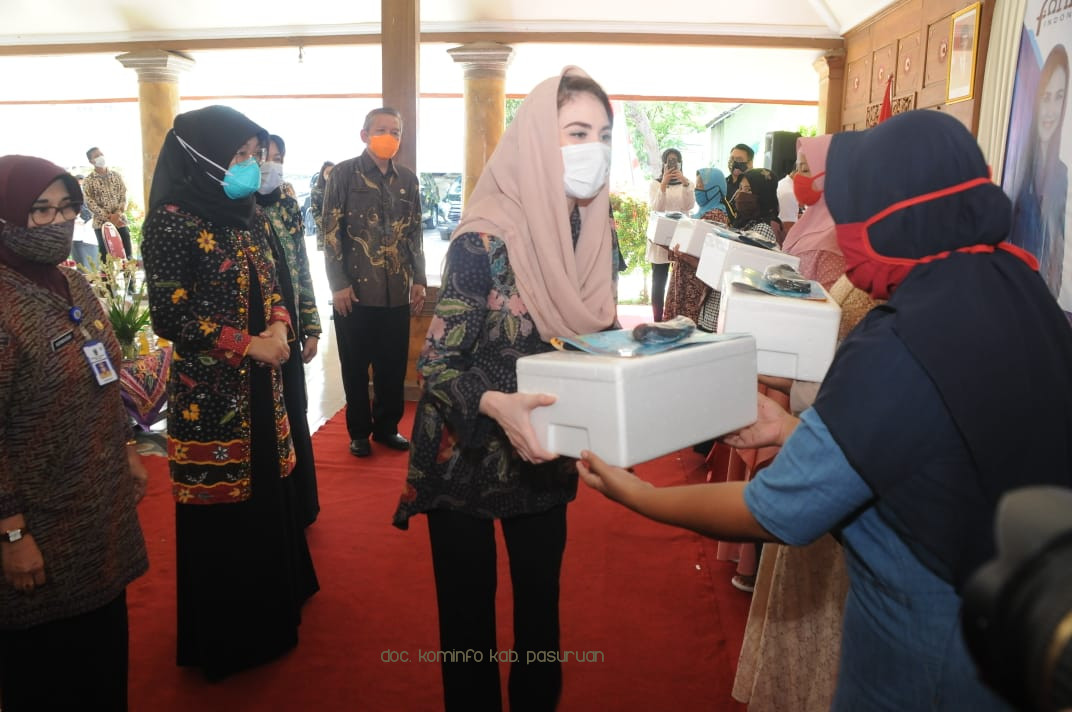 Ketua Forikan Jatim, Arumi Bachsin Perluas Kampanye Gemarikan di Kabupaten Pasuruan 
