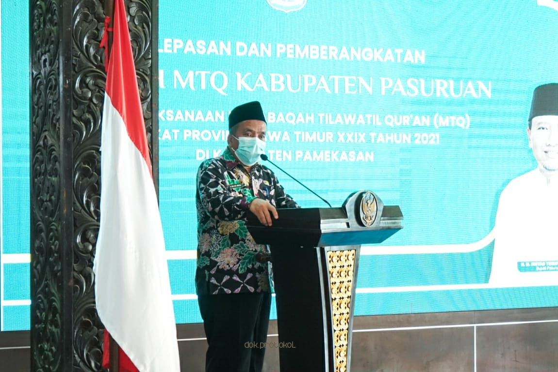 Wakil Bupati Optimis, Kafilah Kabupaten Pasuruan Mampu Berprestasi Terbaik di MTQ Tingkat ke-29   